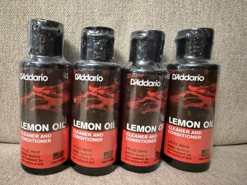 Addario lemon oil guitar - x4,